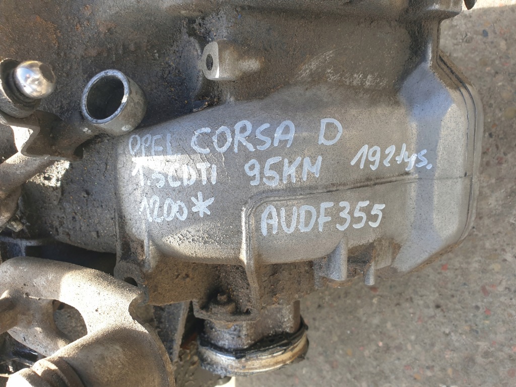 Коробка передач передач механическая opel corsa d 1.3 cdti 95 km audf355 с Разборки