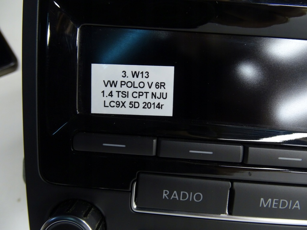 фото №8, Радио cd vw polo v 6r tiguan 5n sharan 7n 5m0035186l