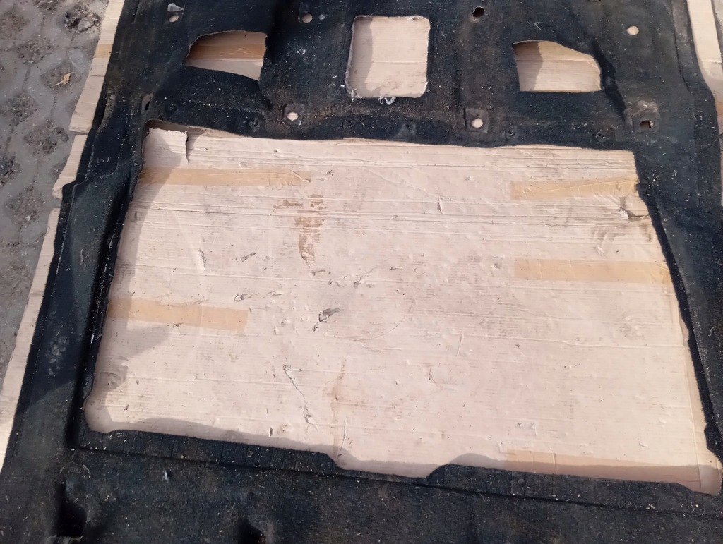 фото №11, Chrysler town country 11 килимок обшивка підлога dodge grand caravan czarn