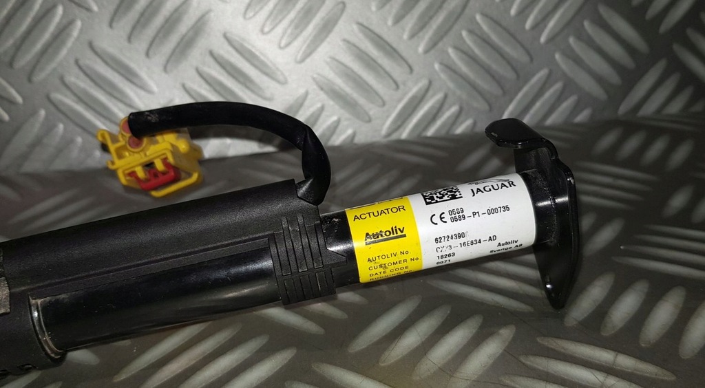 фото №7, Jaguar xe x760 xf x260 патрон пиротехнический pieszego петля капот перед