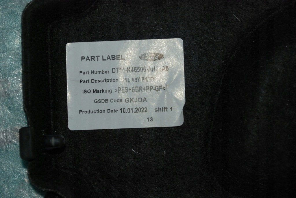 фото №10, Полиця багажника ford connect ii mk2 2012-