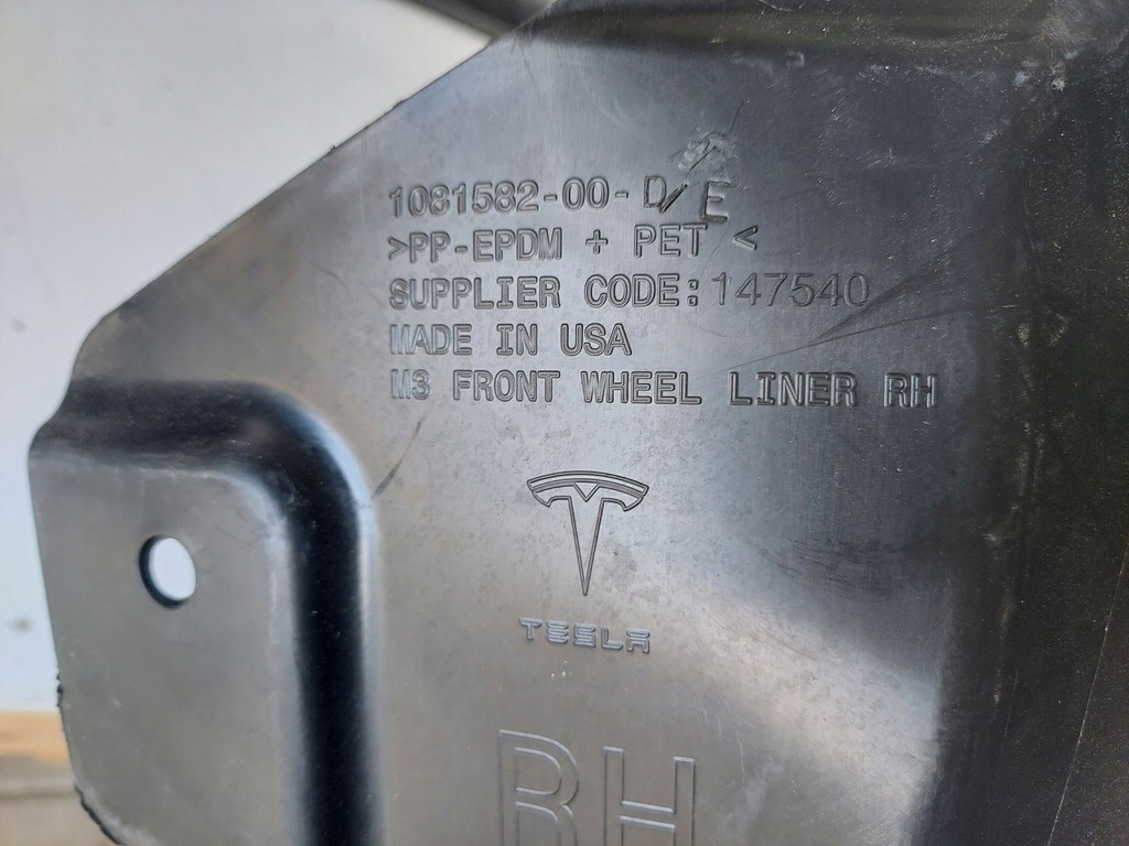 фото №6, Tesla model 3 підкрилок праве перед передні