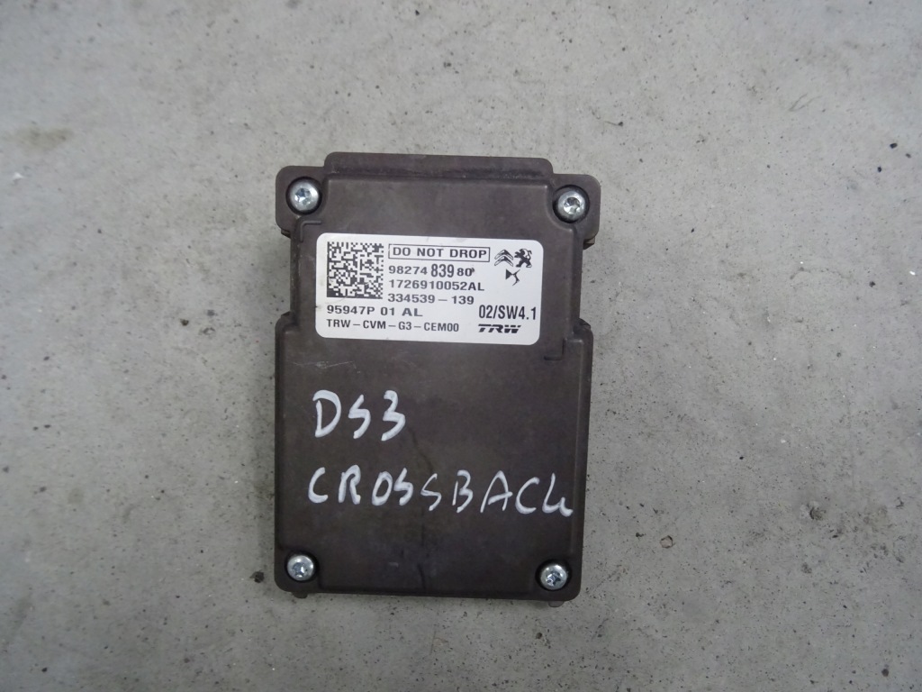 фото №1, Камера радар асистент поперечина руху citroen ds3 crossback