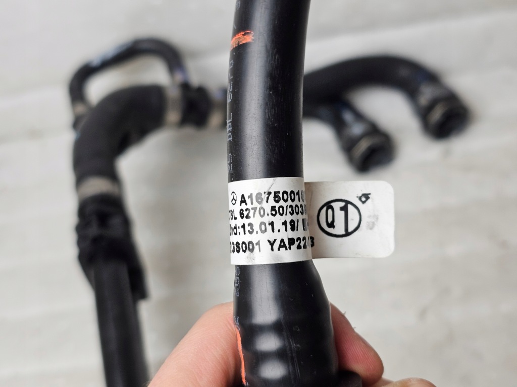 фото №6, Шланг радіатора труба датчик wody mercedes w167 a1675001802