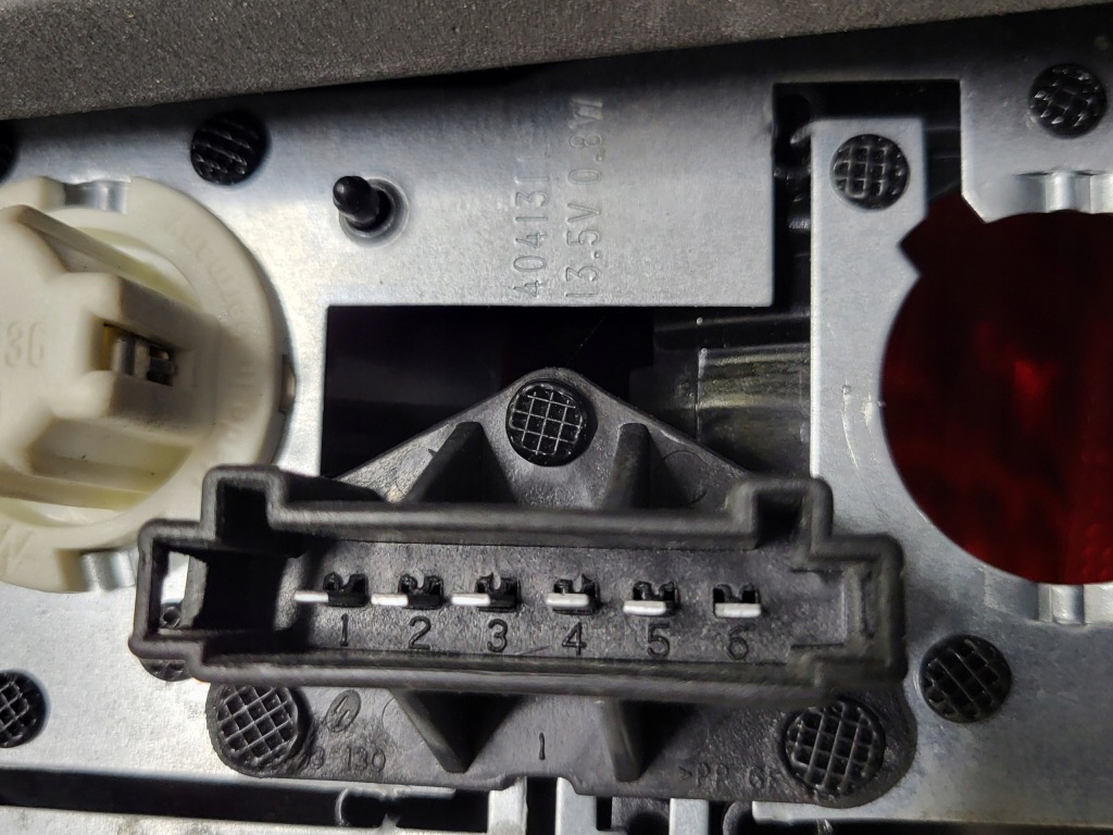 Лампа левый задний  задняя левая mercedes ml w164 оригинальный номер европа a1648202164 Недорого