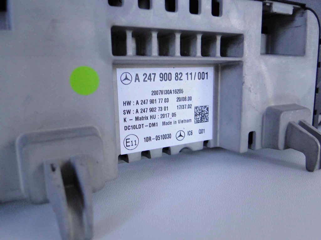 фото №10, Mercedes cla 118 приборы приборы дисплей