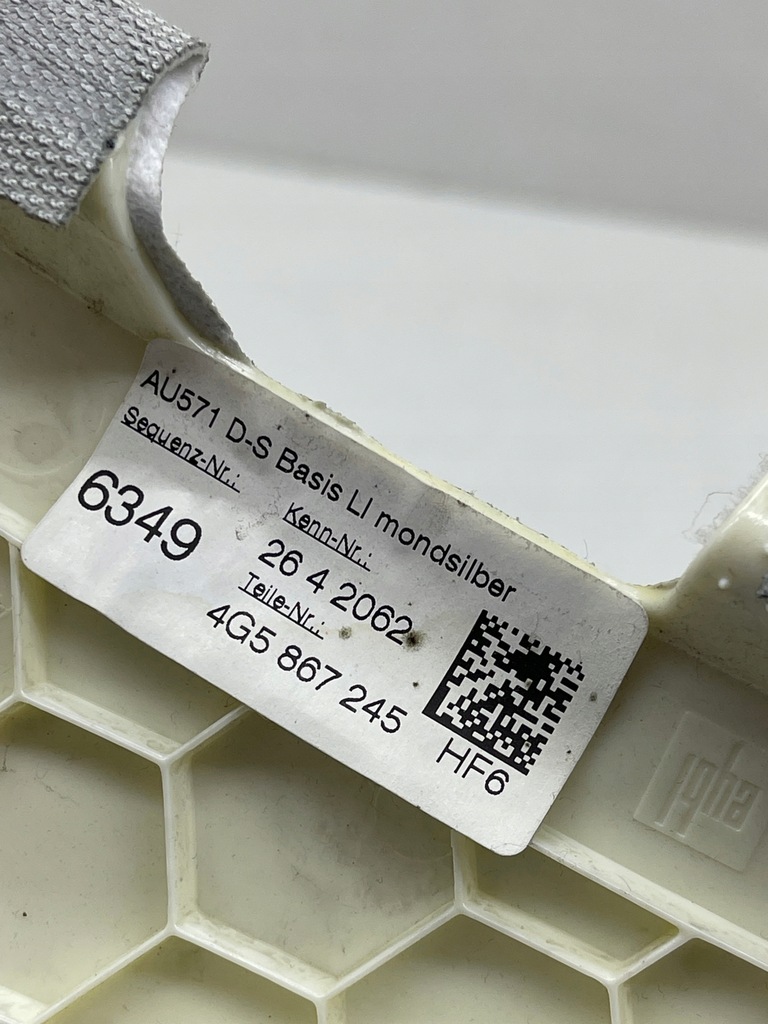 фото №9, Audi a6 c7 sedan защита обшивка стойка потолочный обивка задняя левая