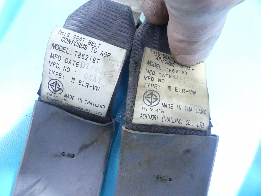 фото №5, Pas ремни безопасности задняя ranger iv 06-11