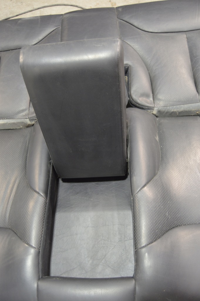 фото №14, Сидіння заднє сидіння комплект czarna шкіра електрика mercedes w140 s klasa