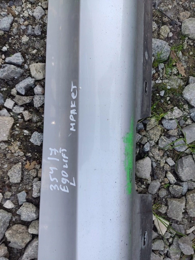 фото №7, Bmw e90 m-pakiet молдинг порог левая titansilber