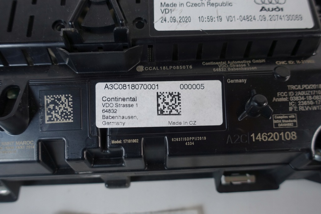 фото №7, Счетчик виртуальный приборы lcd audi a1 82a 82a920700d
