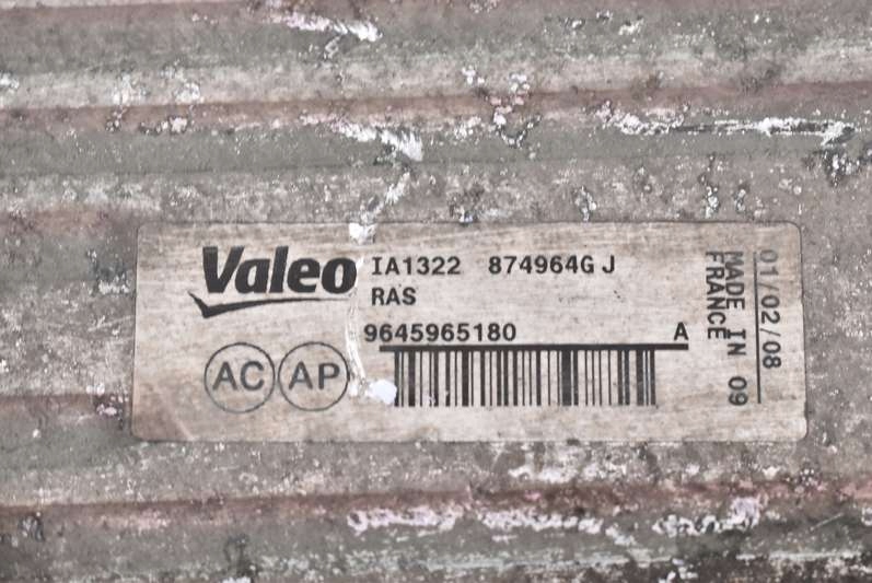 Радіатор інтеркулер 9645965180 citroen berlingo 1 1 1.6 hdi 75 km 02-12 Доставка