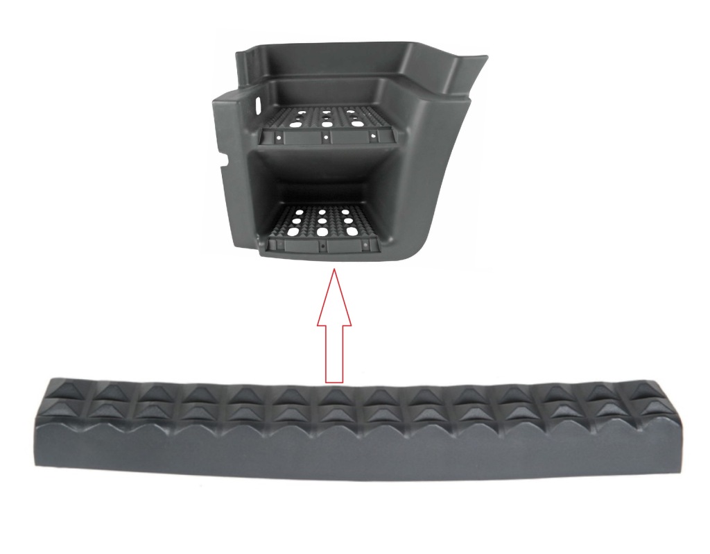 фото №2, Накладка поріг нижня ліва iveco stralis