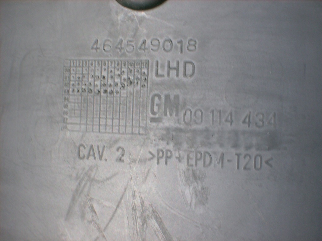 фото №11, Козирок корпус спідометра opel corsa c 1.0 benz combo 09114434