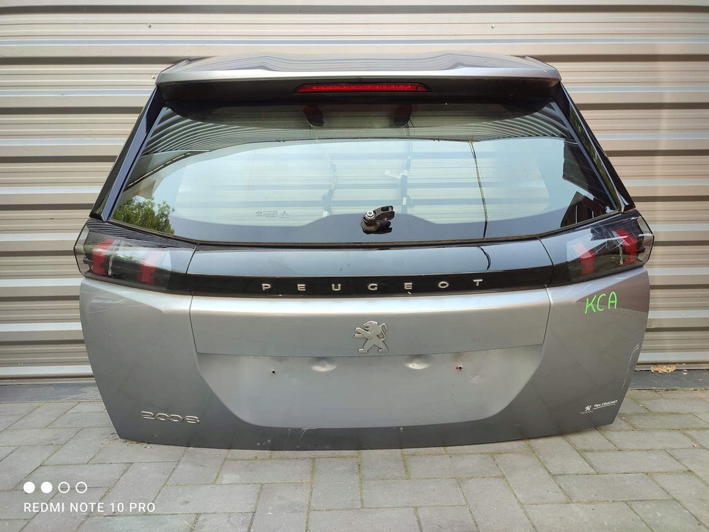 фото №1, Peugeot 2008 ii кришка багажника багажника задня kca