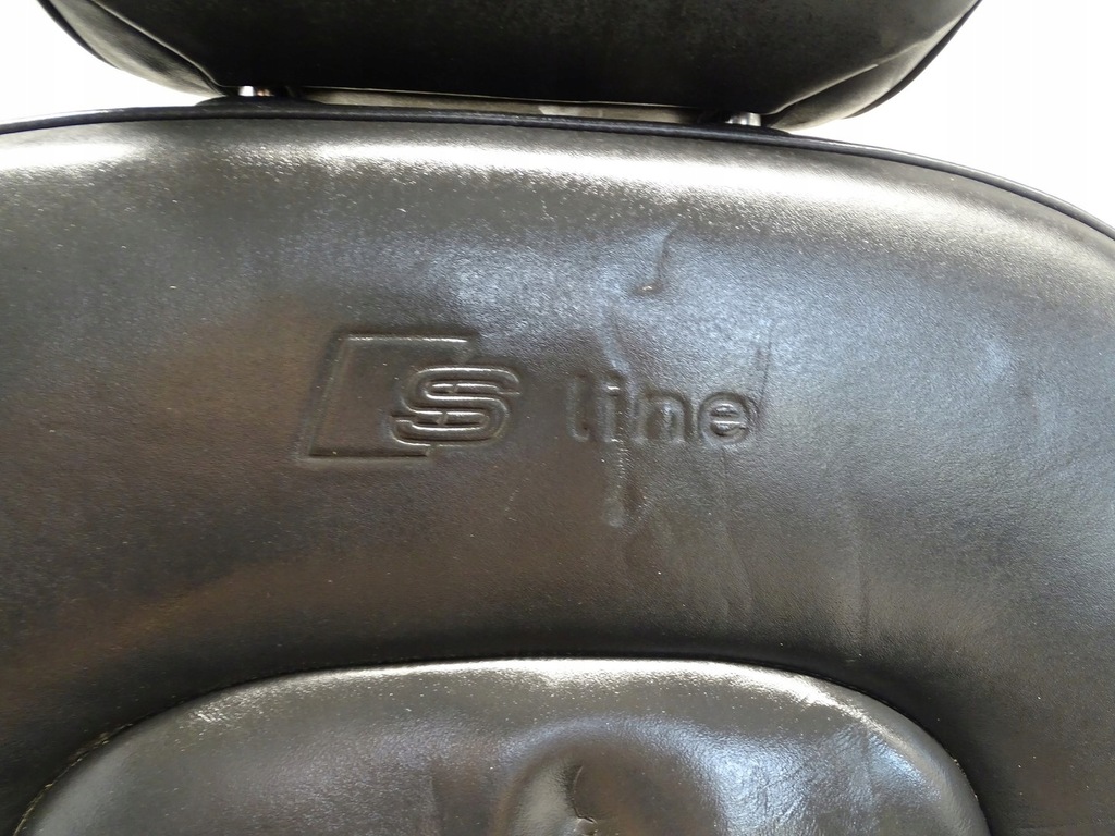 фото №14, Комплект сидіння заднє сидіння оббивка шкіра audi q5 8r s-line чорні