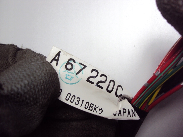 фото №5, Электропроводка дверь правый задняя mazda 6 02-07