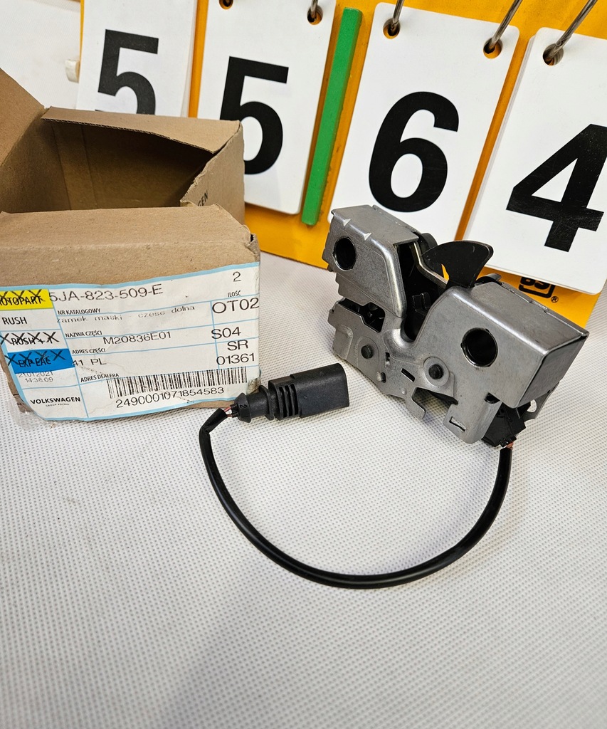 фото №9, Skoda оригінальний номер 5ja823509e замок капот