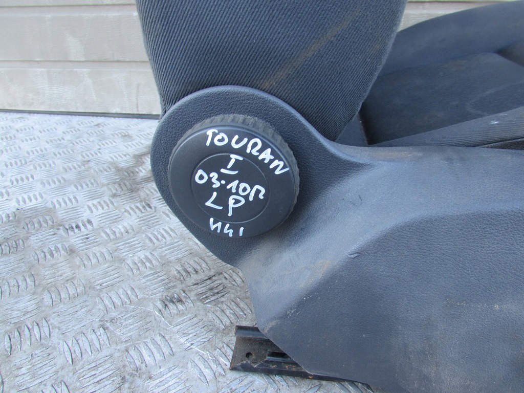 фото №8, Сиденье левый перед vw touran 03-10r