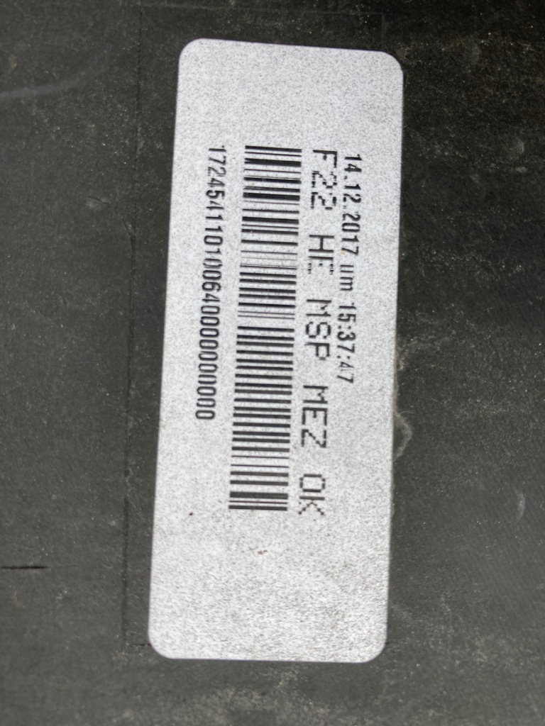 фото №10, Bmw 2 f22 m-pakiet бампер задняя задний