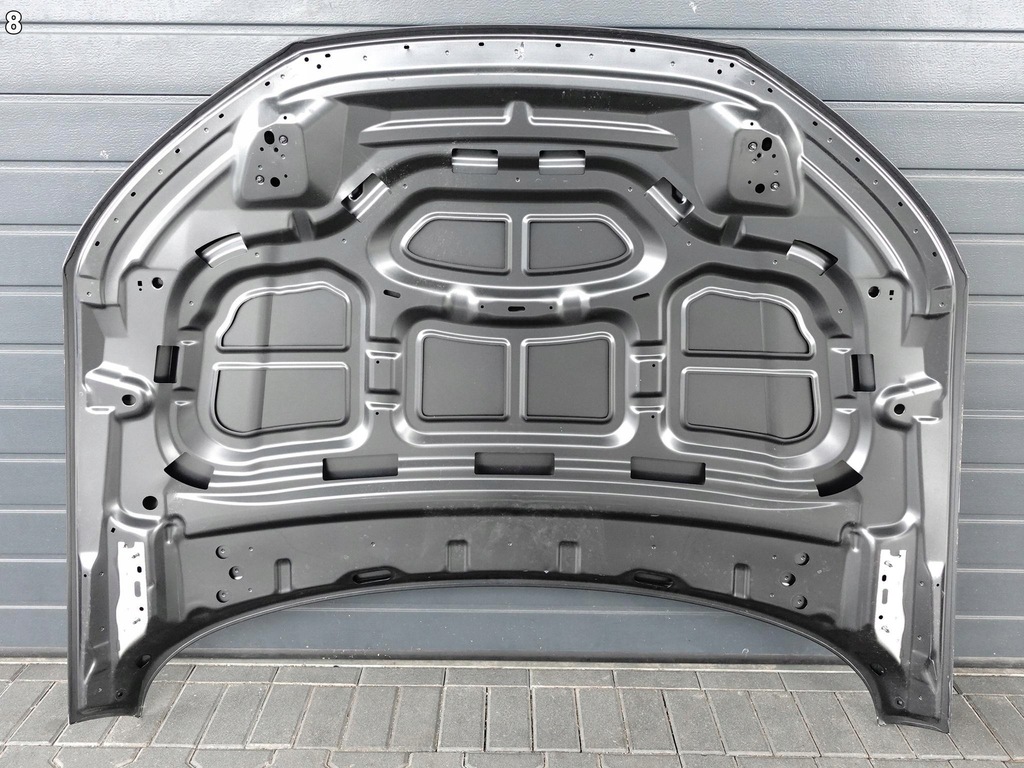 фото №9, Audi q5 ii sq5 80a fy 17- капот крышка двигателя перед