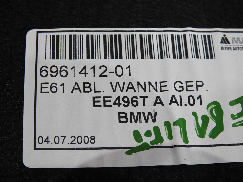 фото №8, Килимок підлога багажника bmw e61 lift 6961412