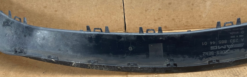 фото №9, Mercedes eqc w293 amg 2019 - спойлер накладка бампера перед a2938854401