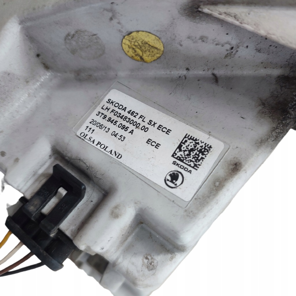 фото №9, Лампа лівий задня skoda superb ii lift kombi led