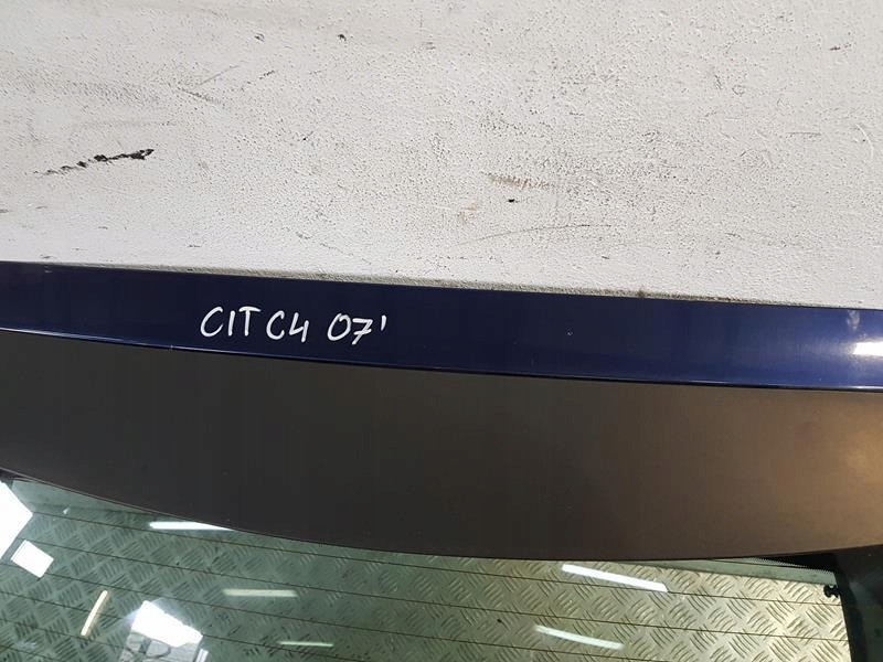 фото №4, Крышка багажника задняя стекло citroen c4 i
