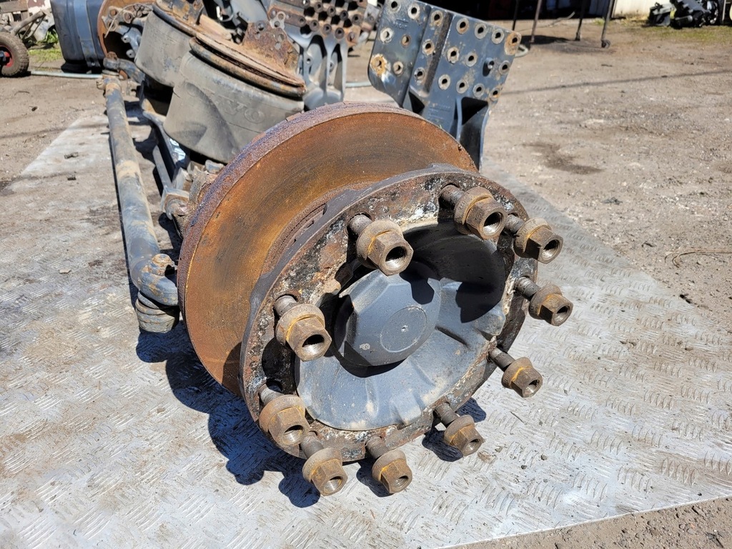 фото №11, Oś балка задняя задняя поворотная ступица поворотный кулак volvo fe 6x2 d7e e-5