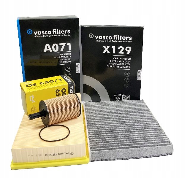 фото №1, Фільтри набір vw transporter t5 1.9tdi 2.5tdi