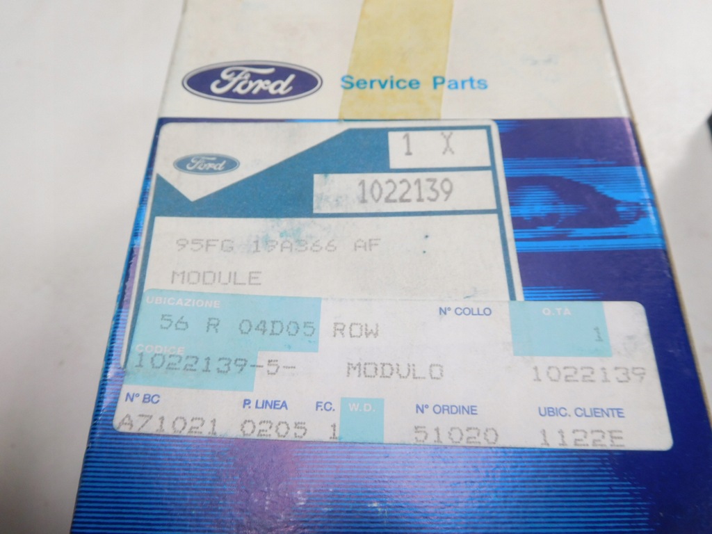 фото №7, Модуль імобілайзер ford fiesta escort scorpio transit оригінальний номер 1022139