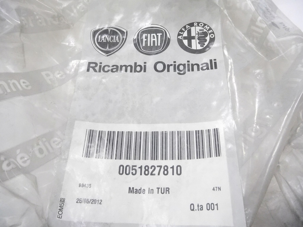 фото №5, Накладка декоративная сторона правая fiat doblo 51827810