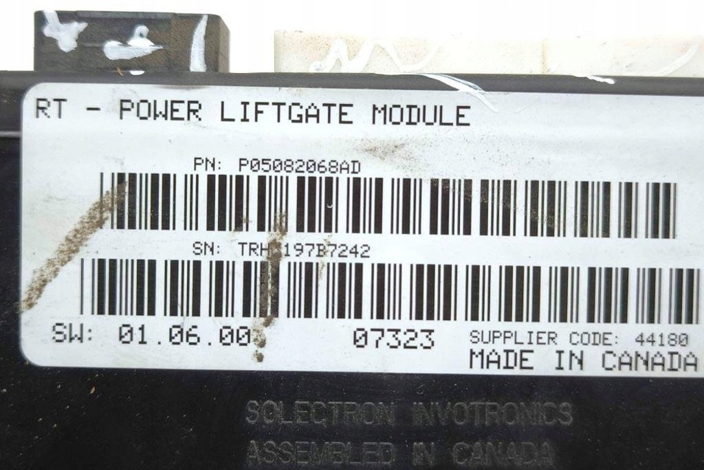 фото №7, Модуль крышки задний chrysler grand voyager v rt p05082068ad 2.8l дизель