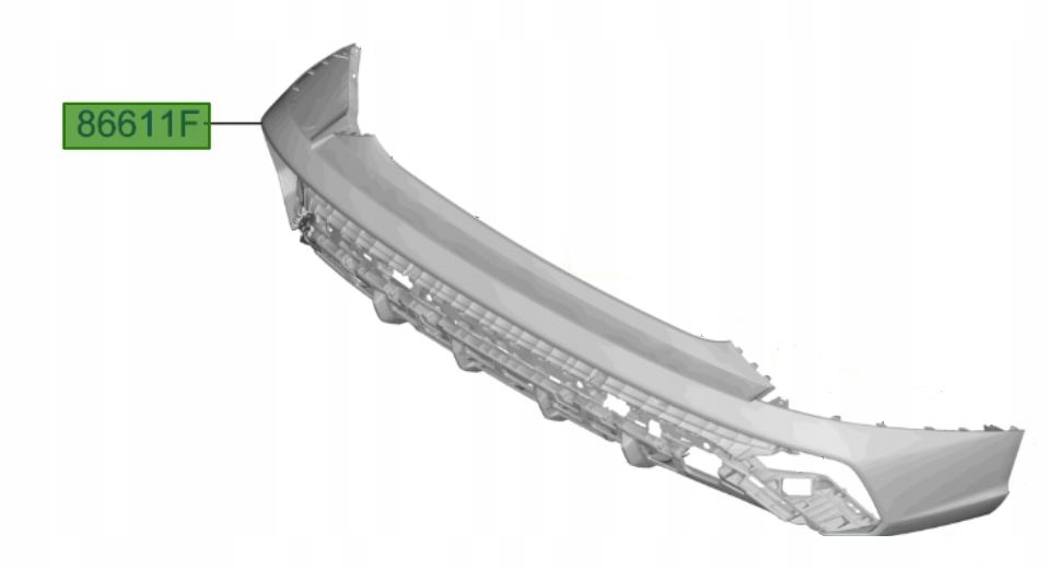 фото №1, Hyundai tucson n-line 2020- бампер задняя