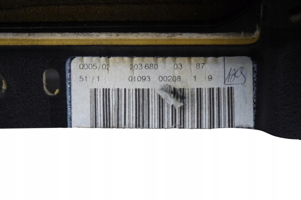 фото №15, Mercedes w203 coupe консоль натягувачі подушки безпеки pas