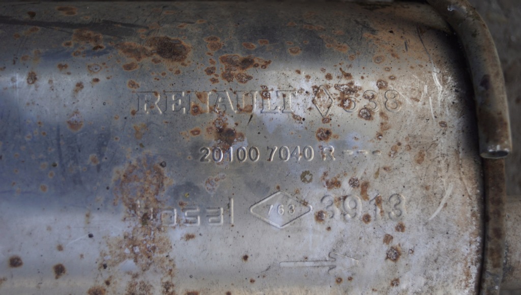 фото №7, Выхлоп гаситель конечный renault captur i 201007040r