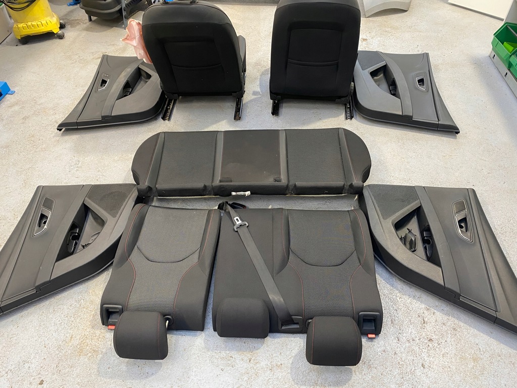 фото №7, Seat leon iii fr hb 5d сиденья сиденье заднее сиденье салон