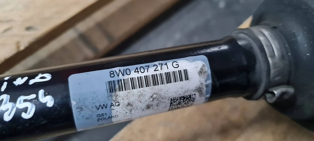 фото №7, S5 8w lift a5 приводной вал левая правая 3.0 tfsi 8w0407271g s4 b9 8w a4