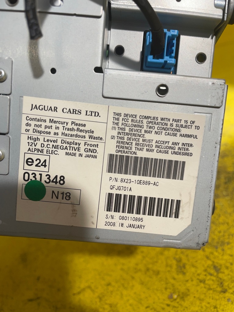 фото №6, Jaguar xf i экран дисплей 8x2310e889ac