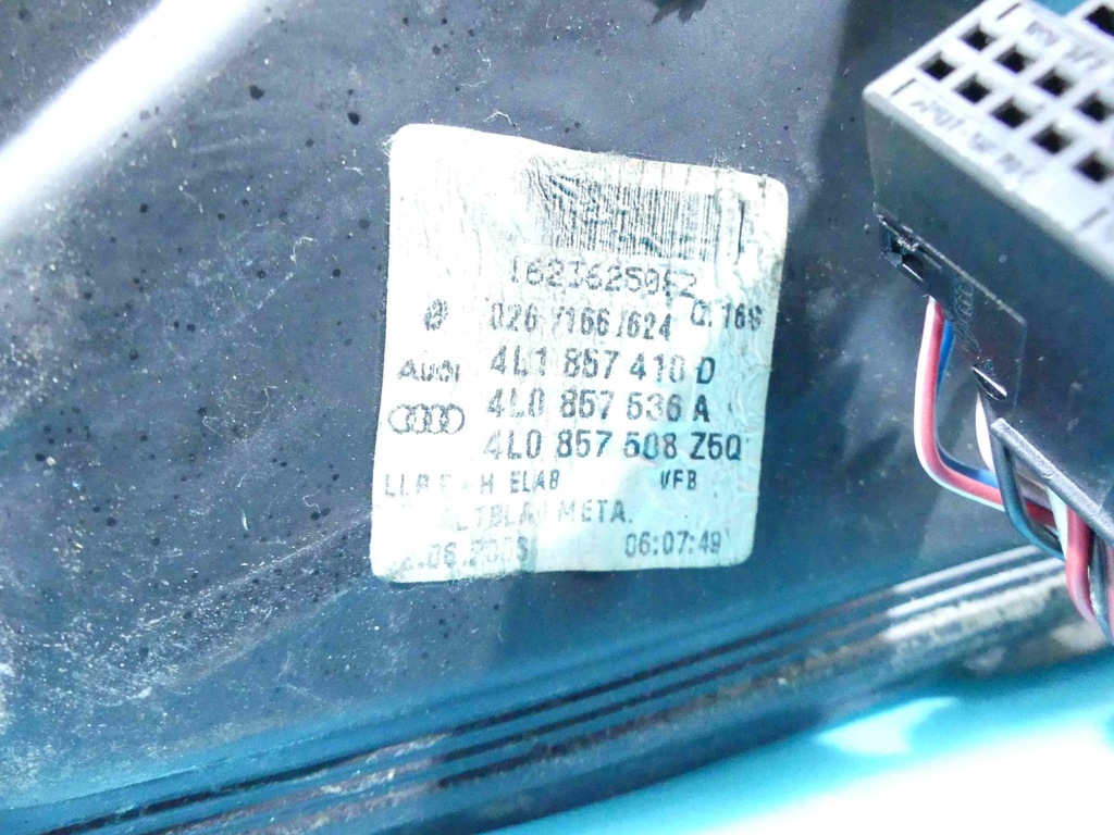 фото №9, Дзеркало праве audi q7 i 4l чорний lz5q europa