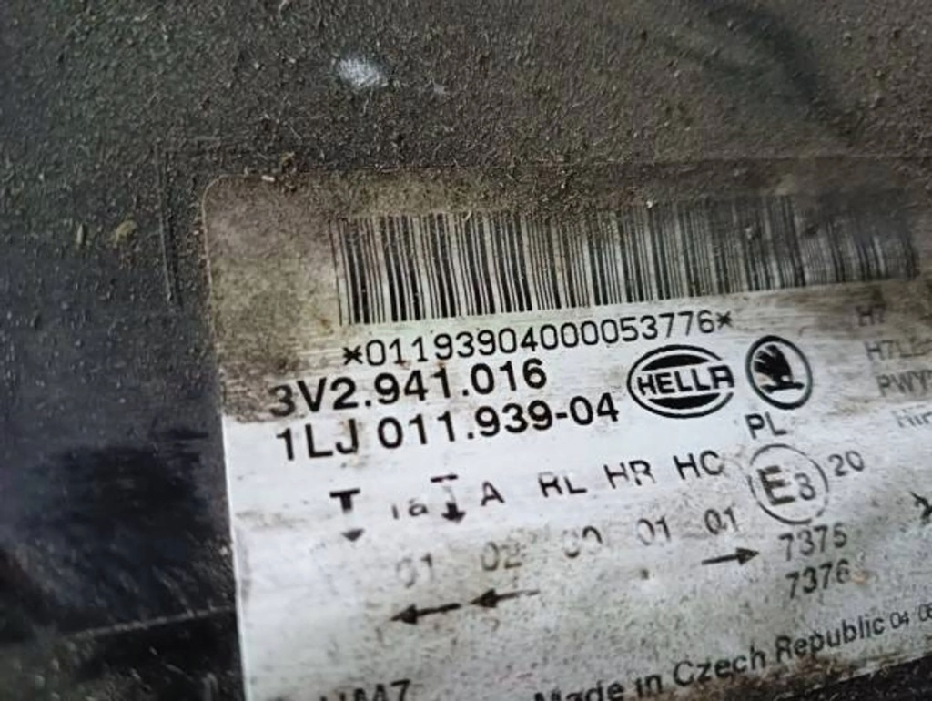 фото №6, Skoda superb iii 3 3v2 anglik лампа передняя правая