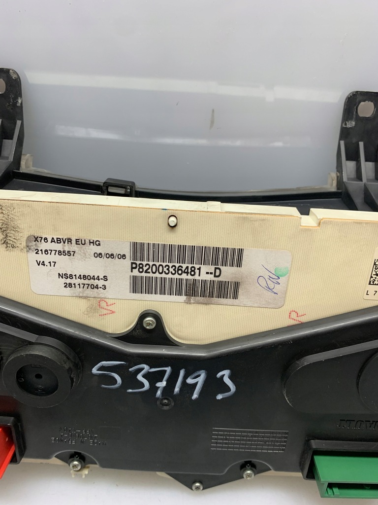 фото №5, Счетчик приборная панель 8200336481d renault