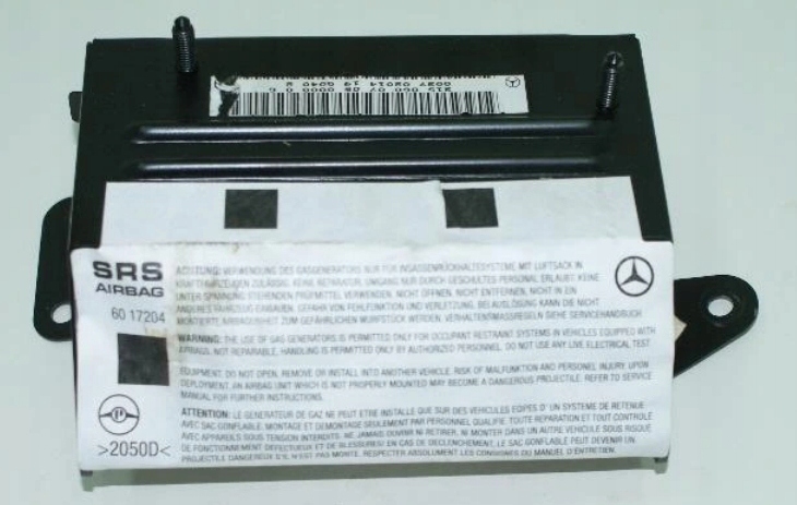 фото №1, Подушка безопасности air bag задняя левый крыло mercedes cl w215