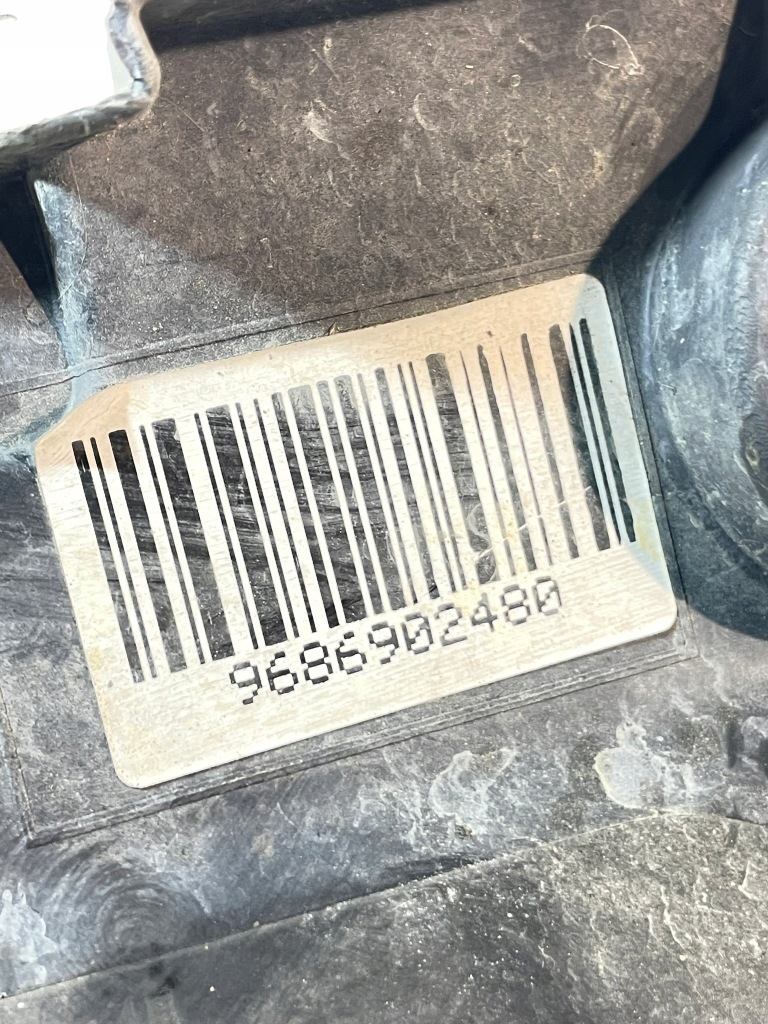 фото №7, Воздуховод направляющая защита воздуха правая peugeot 508 i 1 - 9686902480