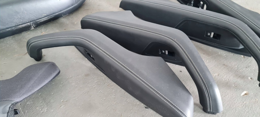 фото №11, S4 b9 a4 сидіння перед задня комплект recaro спортивні шкіра підігрів перед