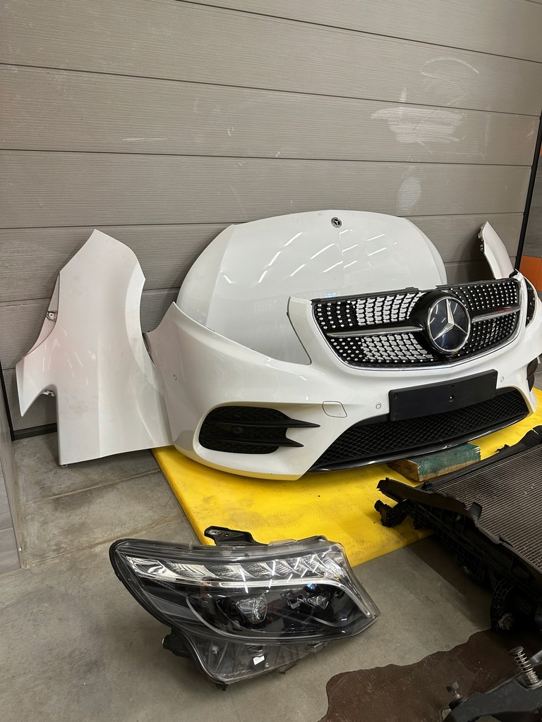 фото №5, Перед kompletny v-klasa w447 amg lift idealny бампер цвет 9134