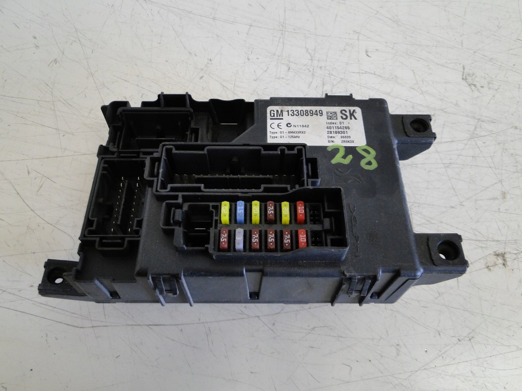 фото №1, Opel corsa d коробка предохранителей bsi 13308949
