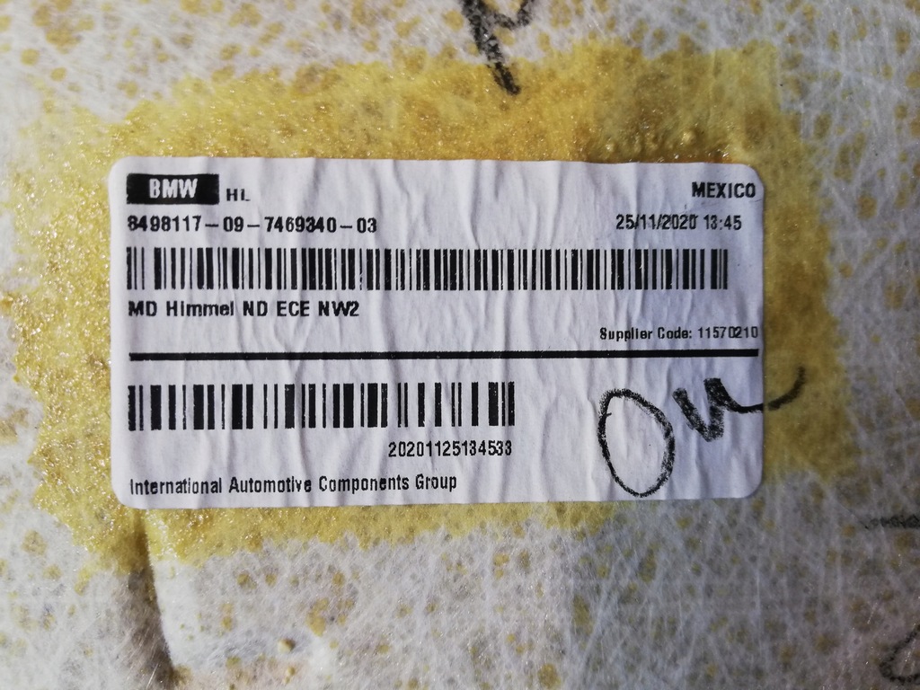 фото №14, Bmw 3 g20 потолок elfenbenweiss 7937850