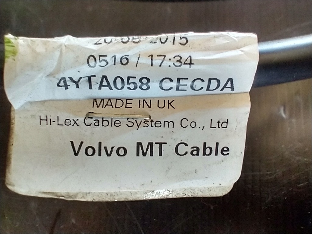 фото №12, Volvo v40 ii 2 механічна коробка передач домкрат вибірник передач трос ручка чохол 31367579